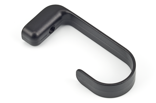 [0428503] SOPORTE P/BARRA MUNDIAL SUPERIOR PASANTE N77 MM. NEGRO