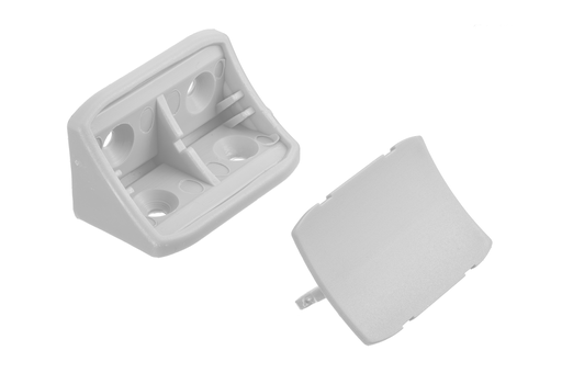 [3705451] ENGANCHE 4/AGUJEROS C/TAPA BLANCO