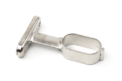 [0499110] SUPORT P/BARRA OVAL ALU 16 PASSANT NIQUELAT