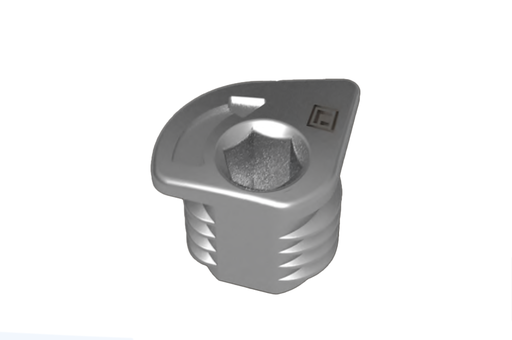 [3731287] ENGANCHE TRASERA "FIX" D.10X8 MM. GRIS SD